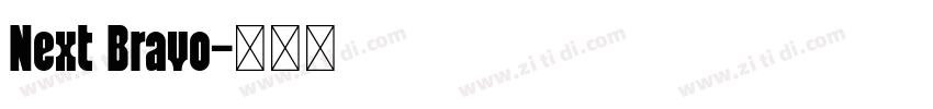 Next Bravo字体转换